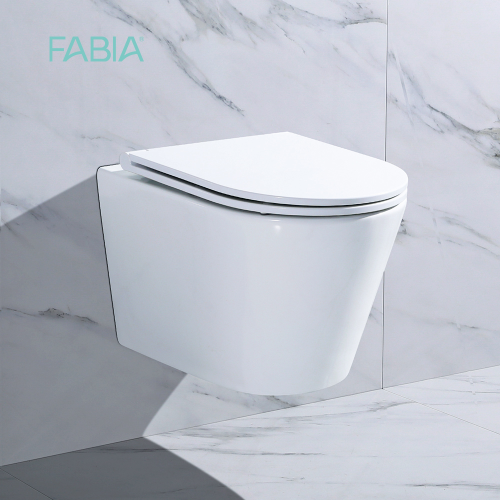 glossy white wall hung toilet glossy white wall hung toilet
