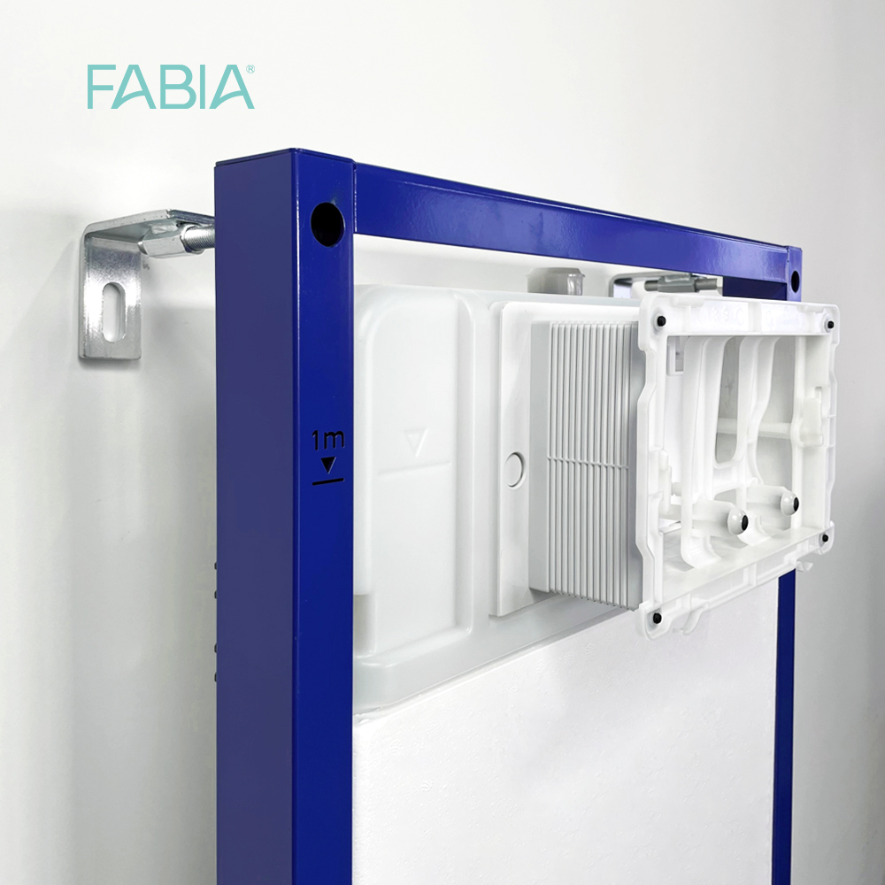 AJ101 Fabia Factory Watermark Concealed Pneumatic High Volume Dual Flush Plastic Toilet Tank