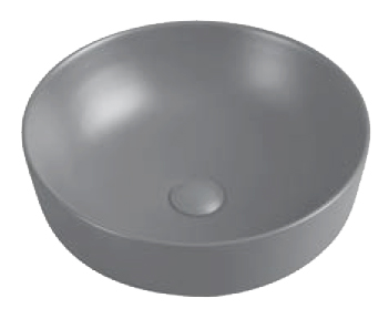 K530 Vibrant Colored Ceramic Art Basin, Round & Oval Vessel Sink