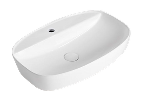 K626 42-60cm Geometric Art Basin with Angular Design for Modern Vanity