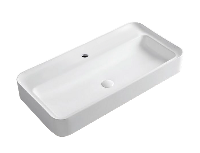 K647 60-100cm Large Format Art Basin with Sleek Profile