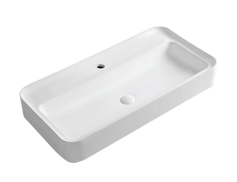 K647 60-100cm Large Format Art Basin with Sleek Profile