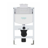 AJ103 Durable Hdpe Top Push Button Strong Lower Height Toilet Tank In Wall Concealed Cistern