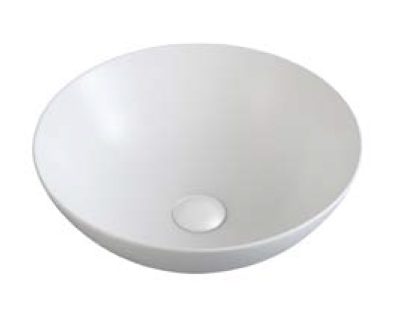 K805 Round Ceramic Art Basin Vessel Sink, Multi-Size, Various Colors