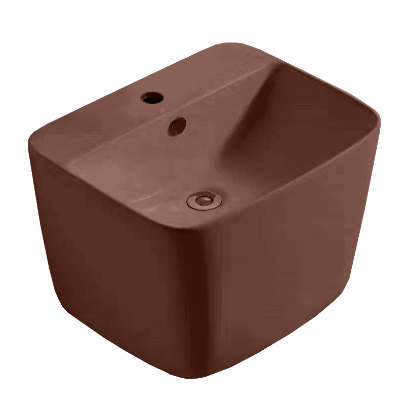 BG023 50cm Wall-Mounted Basin Modern Design