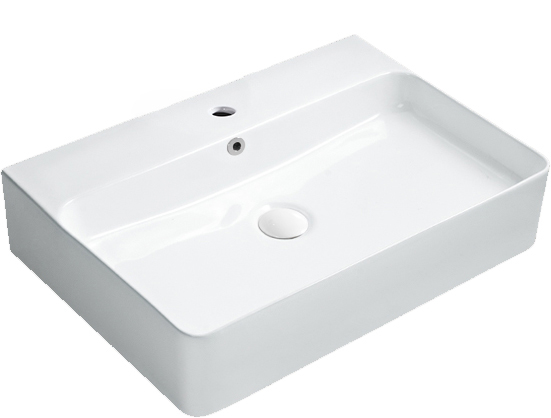 K658 42-60cm Streamlined Art Basin with Uniform Depth Design