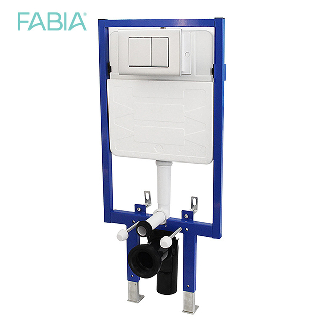 Chrome Black Gold Double Push Toilet Tank Flush Lever Wc Cistern Plastic Toilet Tank Bank M46-L