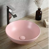 K805 Round Ceramic Art Basin Vessel Sink, Multi-Size, Various Colors