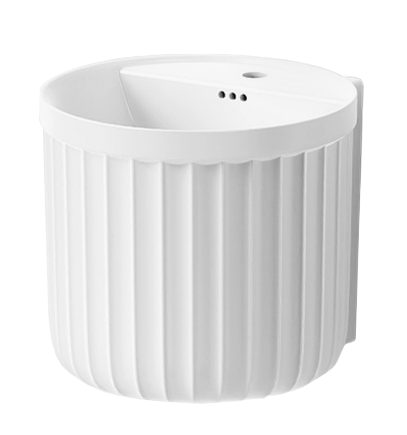 BG034 420x420mm Contemporary Wall-Mounted Basin