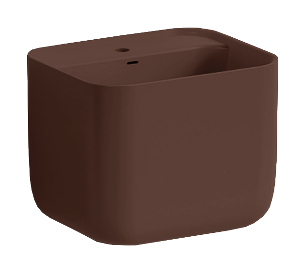 BG032 500x410mm Wall-Mounted Basin with Spacious Bowl