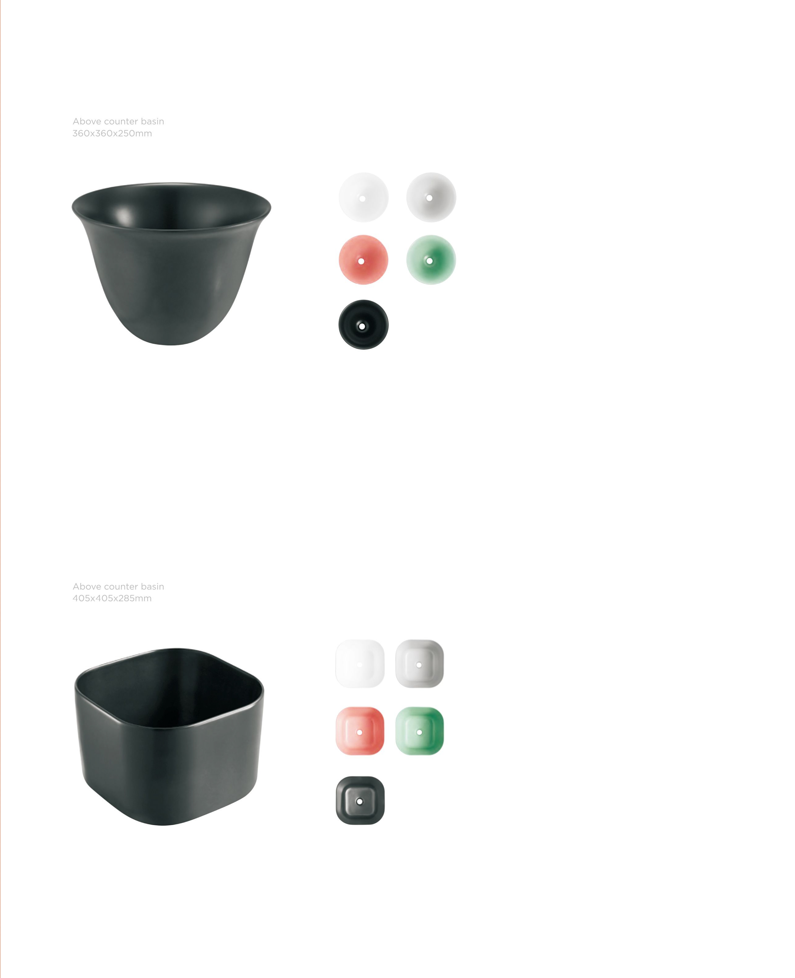 K1030 400x400mm Modern Square Art Basin for Vanity