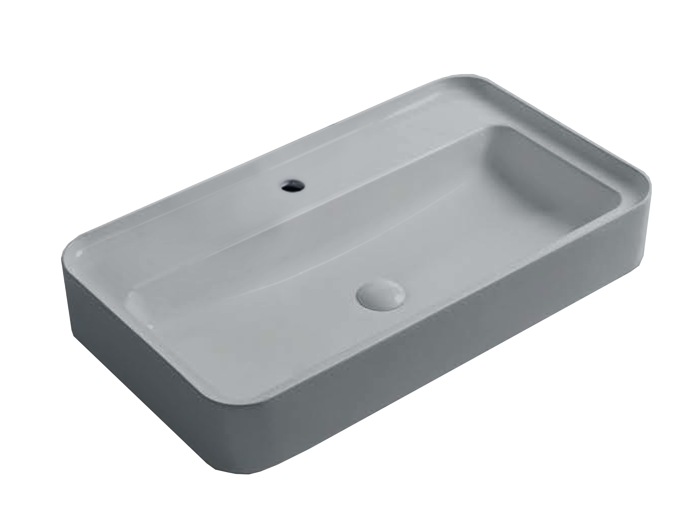 K647 60-100cm Large Format Art Basin with Sleek Profile