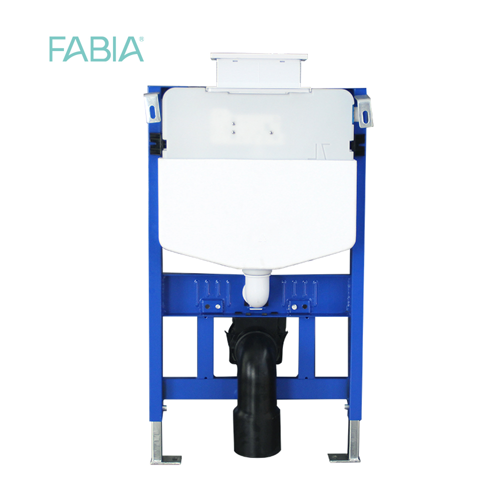 Fabia Durable Hdpe Top Push Button Strong Lower Height Toilet Tank In Wall Concealed Cistern M42-W