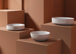 K530 Vibrant Colored Ceramic Art Basin, Round & Oval Vessel Sink