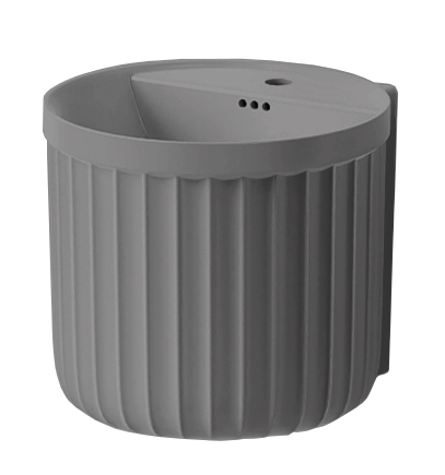 BG034 420x420mm Contemporary Wall-Mounted Basin