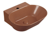 K1036/K1037 Unique Colored Ceramic Art Basin, Round & Oval Vessel