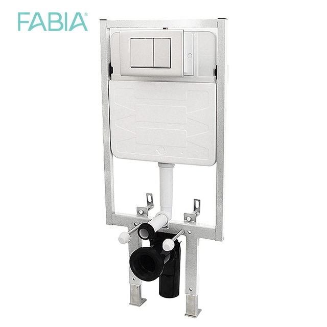 Ce Certified Hdpe Durable Wall Hung Wc Toilet Support Frame And Toilet Cistern With Simple Metal Frame M46-W