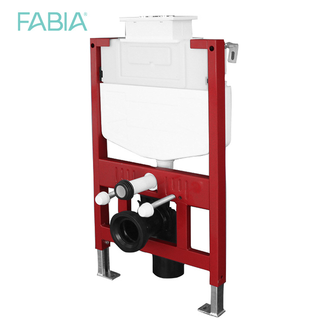 Hot Sale Lower Height Top Button Toilet Concealed Water Tank Unit Wc Cistern For Wall Mounted Toilet M42-H