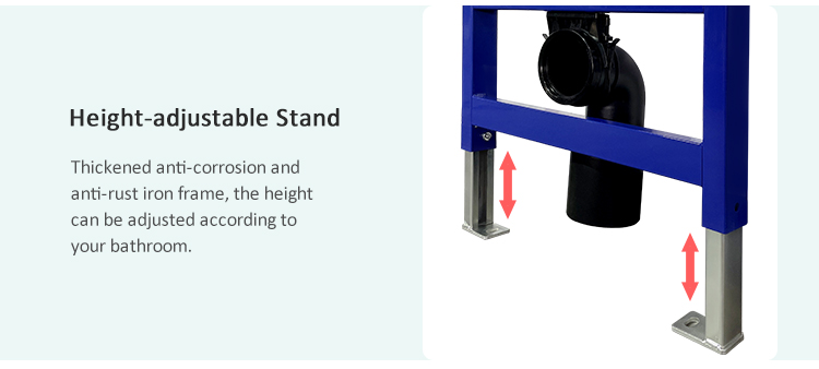 adjustable height cistern