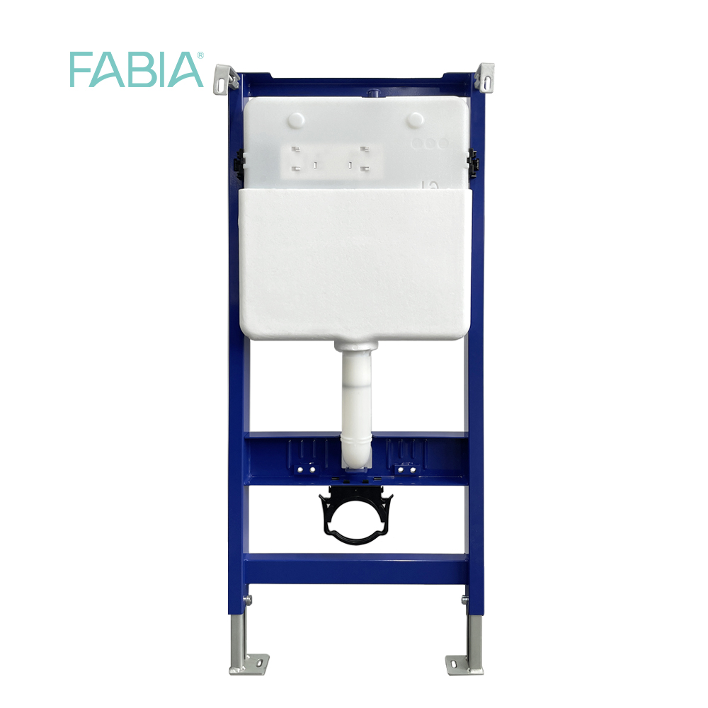 AJ100 Hidden In Wall HDPE Pneumatic Concealed Cistern For Wall Hanging Toilet