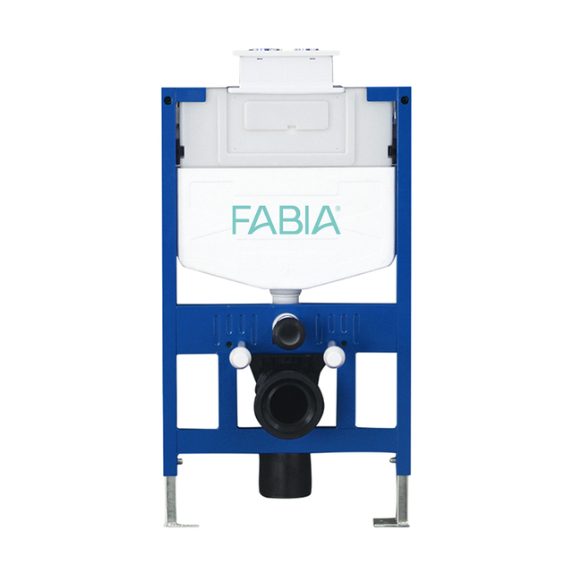 High Quality Hidden Dual Top Button Plastic In Wall Toilet Cistern For Wall Hung Toilet Bowl M42-L