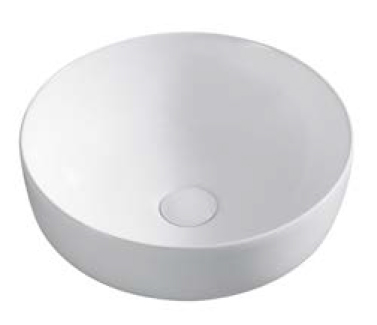 K530 Vibrant Colored Ceramic Art Basin, Round & Oval Vessel Sink