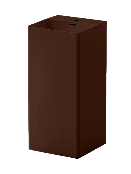 BG029 400x400mm Elegant Pedestal Basin Design