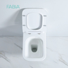 H814B Square Design Rimless Flushing Ceramic Wall Mounted Toilet