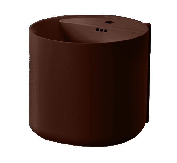 BG033 420x420mm Square Wall-Hung Basin Faucet Hole