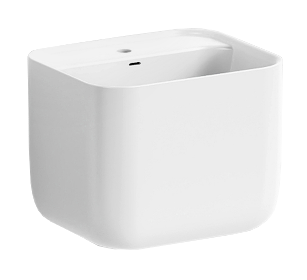 BG032 500x410mm Wall-Mounted Basin with Spacious Bowl