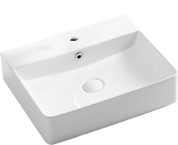 K658 42-60cm Streamlined Art Basin with Uniform Depth Design