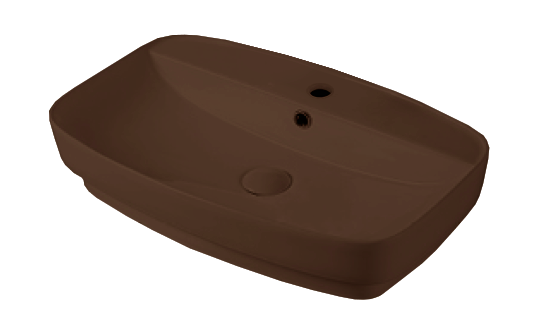 K668 42-60cm Squared Contour Art Basin for Modern Bathroom