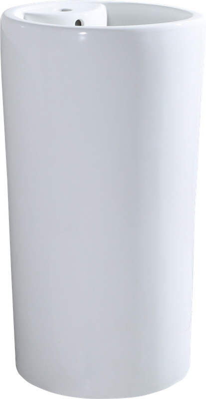 B119 460x460mm Pedestal Basin with Sleek Silhouette