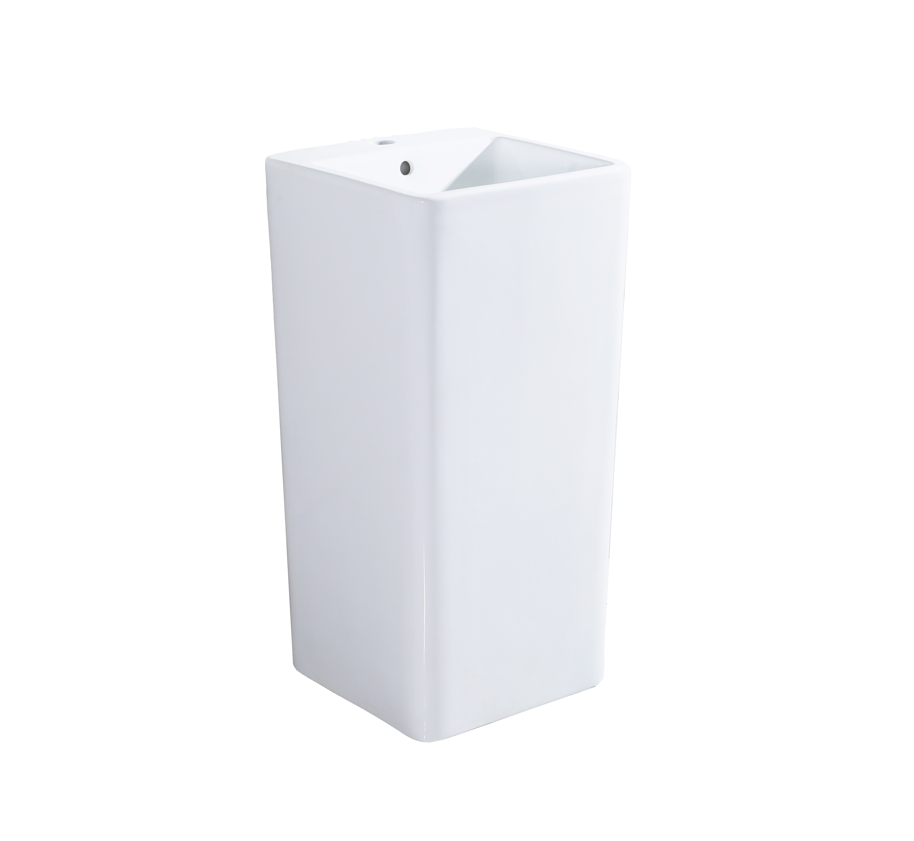 B045 400x400mm Compact Pedestal Basin Modern
