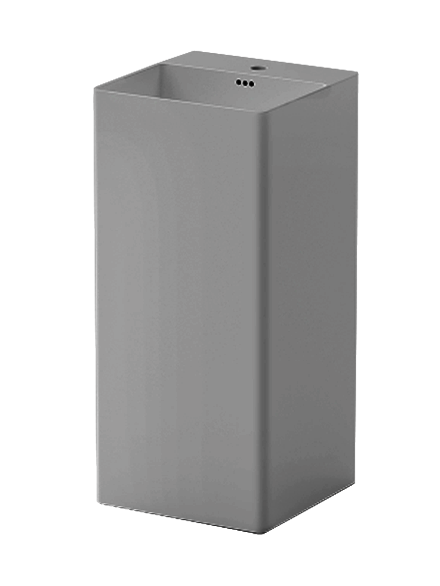 BG029 400x400mm Elegant Pedestal Basin Design