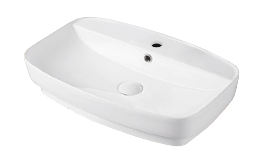 K668 42-60cm Squared Contour Art Basin for Modern Bathroom