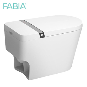 FA-937 Silver Luxury Design Floor Standing Water Closet Automatic Flush Intelligent Toilet
