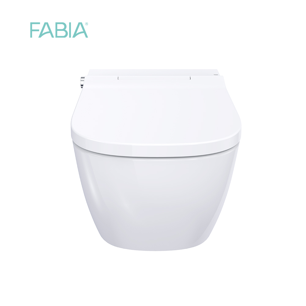 FA-971-F European Style Square Hanging Smart Toilet Cheap Wall Hung Ceramics Intelligent Bathroom Toilet