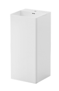 BG029 400x400mm Elegant Pedestal Basin Design