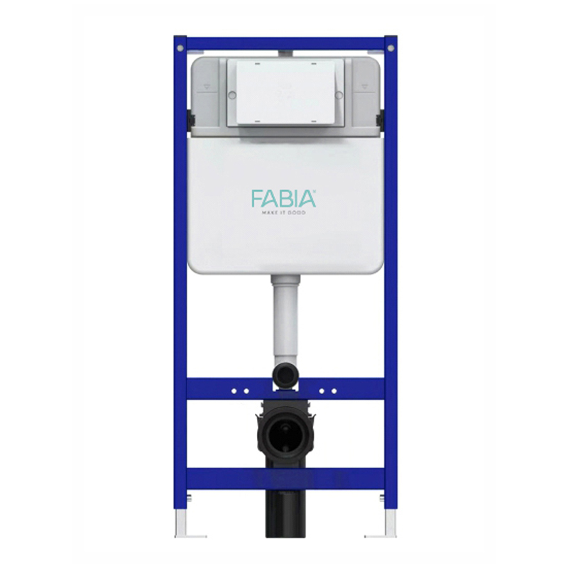 AJ101 Fabia Factory Watermark Concealed Pneumatic High Volume Dual Flush Plastic Toilet Tank