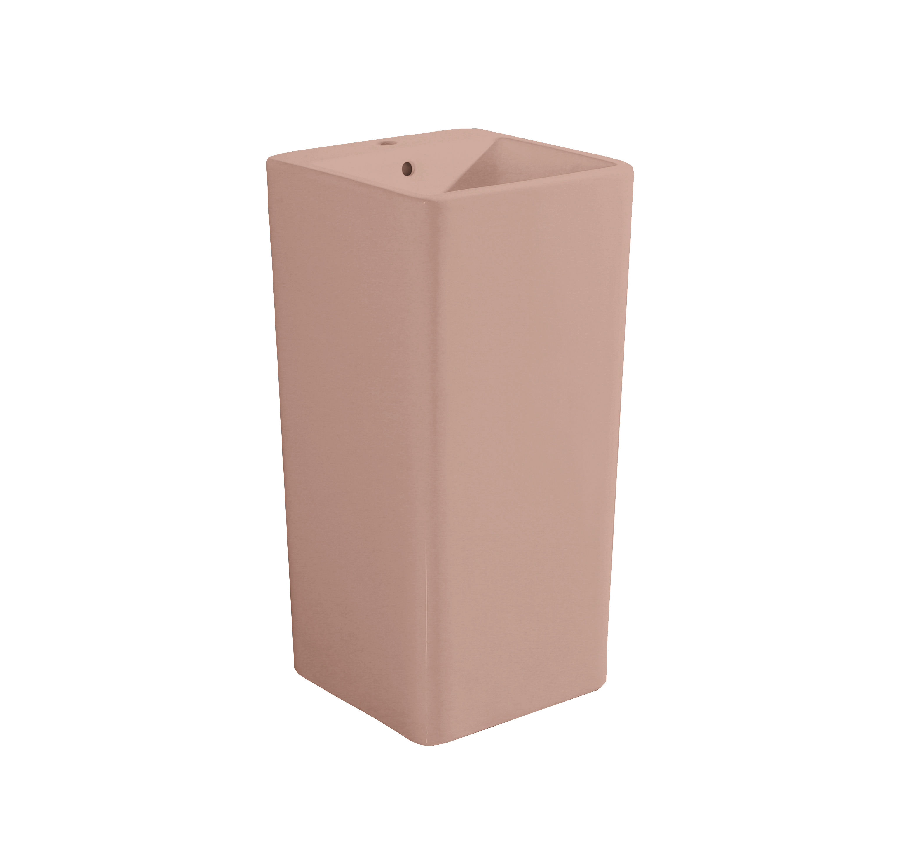 B045 400x400mm Compact Pedestal Basin Modern