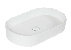 K524 Spacious Colored Ceramic Vessel Sink, Oval/Rectangular, Multi-Size