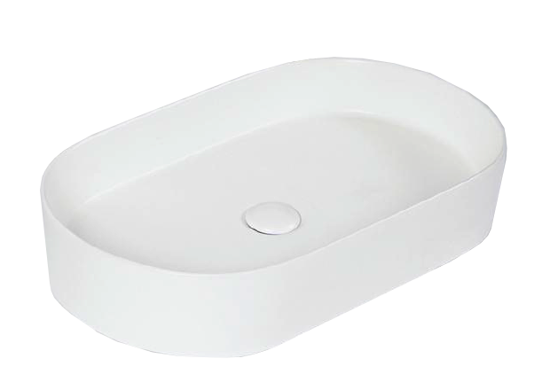 K524 Spacious Colored Ceramic Vessel Sink, Oval/Rectangular, Multi-Size