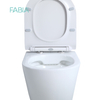 H817B European Design Round Shape Wall Hung Toilet