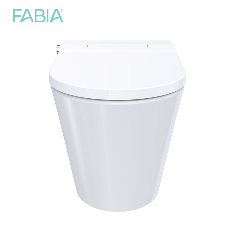 FA-972-U bathroom european standard back to wall ceramic wc intelligent smart toilet D shaped intelligent closestool