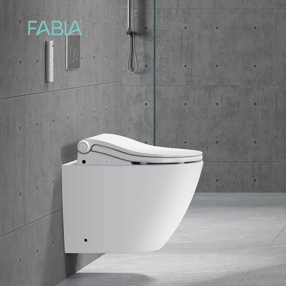 FA-947 Intelligent Wall-Hung Wc Smart Seat Cover Water Saving Automatic Bidet Wall Hung Smart Toilet