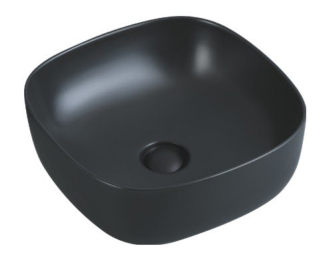K520 Contemporary Colored Ceramic Vessel Sink, Square & Rectangular