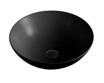 K805 Round Ceramic Art Basin Vessel Sink, Multi-Size, Various Colors