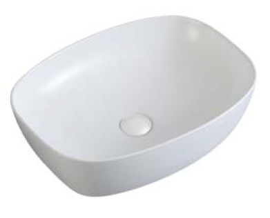 K505 Elegant Oval Ceramic Vessel Sink, Multi-Size, Colored Wash Basin