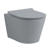 H816B Grey Color Wall Hung Dual Flush Toilet Wc